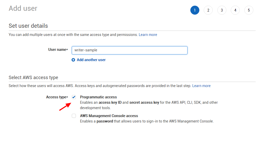 Screenshot - New user